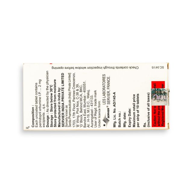 Coversyl 2Mg Tablet