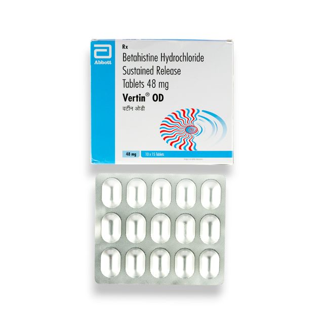 Vertin OD 48mg Tablets SR