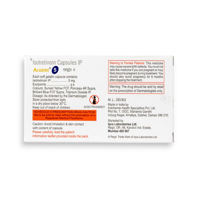 Acutret 5 Capsule