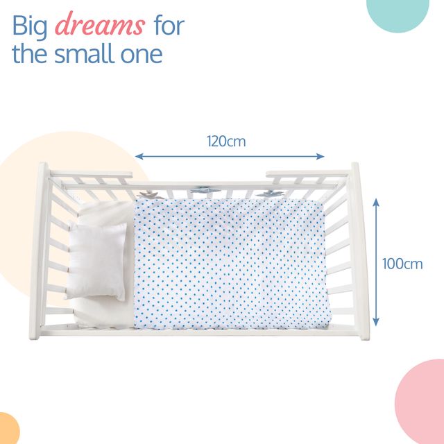 LuvLap Space Swaddle Set | White | 0 - 2 years