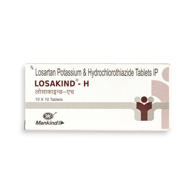 Buy Losakind H Tablet at ₹78 | Instant Online Delivery | Zepto