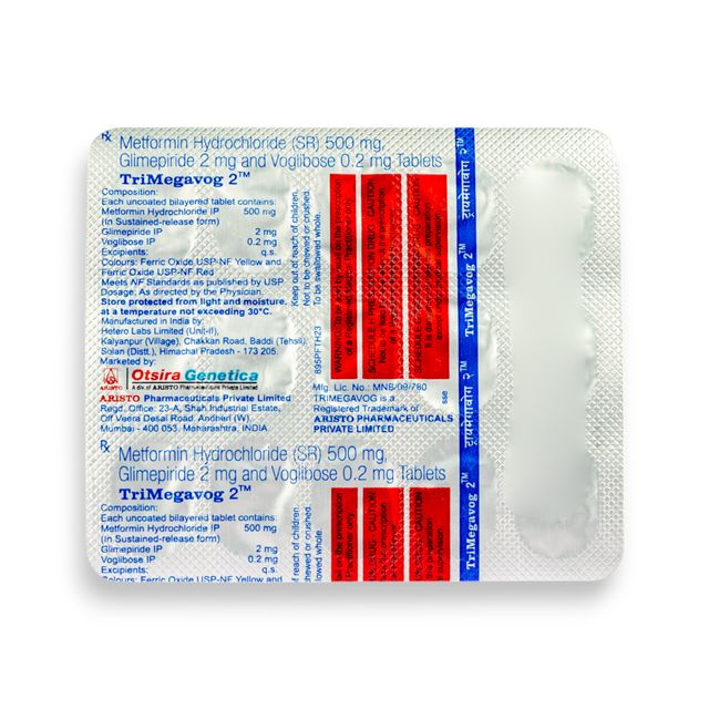 TriMegavog 2 Tablets SR
