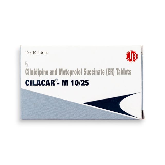Cilacar M 10/25 Tablet