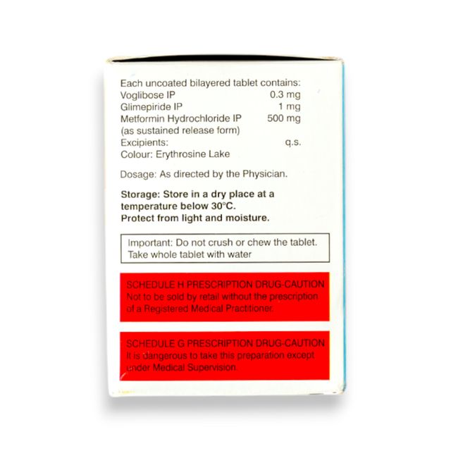 Glycomet Trio 1/0.3 Tablet