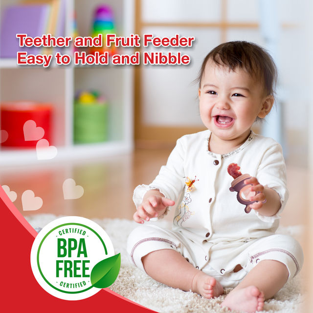 LuvLap Bunny Silicone Nibbler For Kids | Violet and Pink | 6 months - 3 years