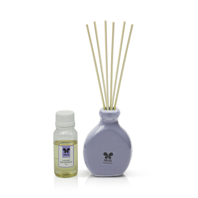 Iris Home Fragance Reed Diffuser Set - Lavender