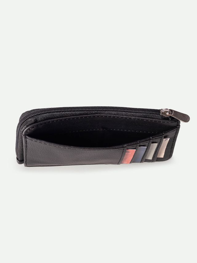 Zouk Unisex Vegan Leather Card Holder | Multicolour - One Size