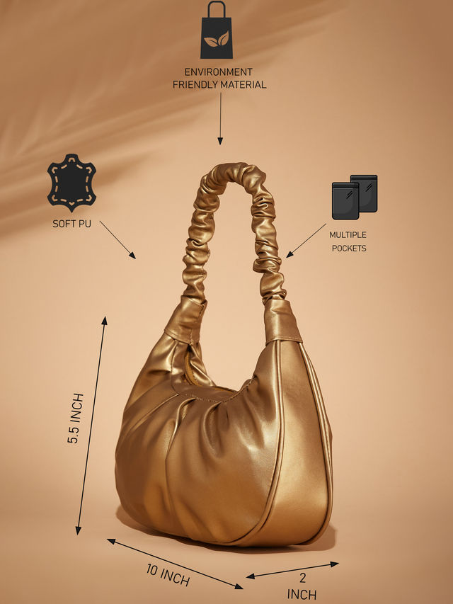 Fargo Women's Latest Stylish Sling Bag | Gold