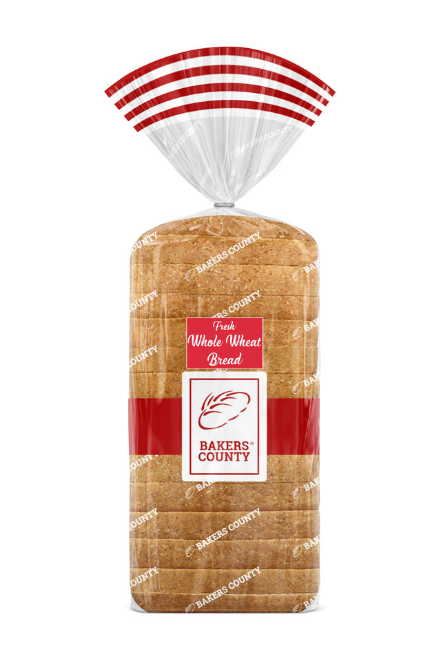 Bakers County Fresh Whole Wheat Bread