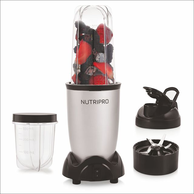 Buy Nutripro Juicer Mixer Grinder 500 Watts 2 Jars 1 Blade, Silver at ...