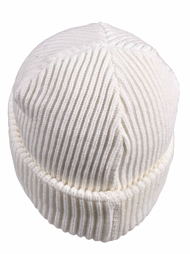 Calvadoss Unisex Woolen Beanie | Wc-005 | Cream