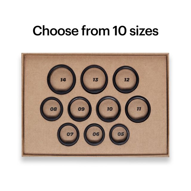 Ultrahuman Ring Air Sizing Kit - Size First Before You Buy - Choose From 10 Sizes - Sizes 5 To 14