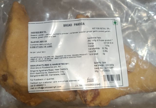 Bread Pakora