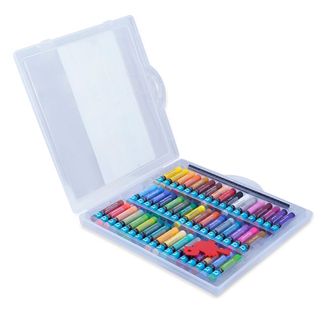 Apsara Oil Pastels 50 Shades - Plastic Box