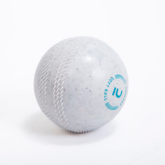 FLX By Decathlon | Synthetic Cricket Ball - White