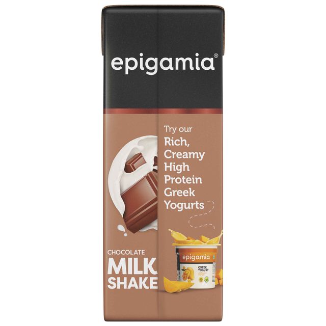 Epigamia Milkshake - Chocolate Tetrapack 180 ml Combo