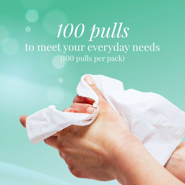 Origami Klassic Cocktail Napkin Tissue Paper - Pack of 1 - 100 Sheets - 23x23 cm