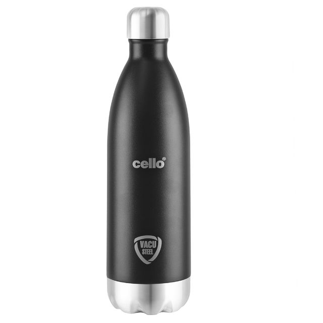 Cello Swift Thermosteel Water Bottle, 1000ml, (Colour May Vary)