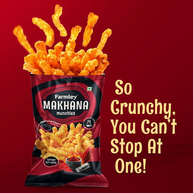 Farmley Makhana Munchies Crips- Korean Hot & Spicy