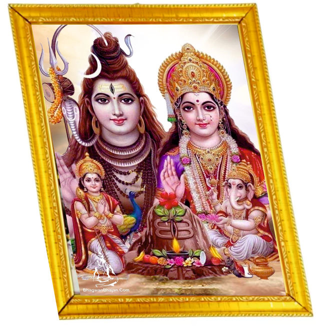 Aravi Shiva & Family Multi Coloured Photo Frame 6 x 8 inch