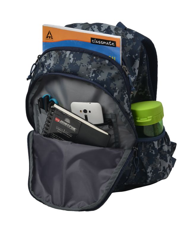 F Gear Unisex Camouflage Velvet Fabric 26 L Backpack | Assorted