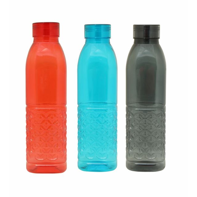 Java Delta JR Plastic Water Bottle 500 ml | Pack of 3 (Colour May Vary)