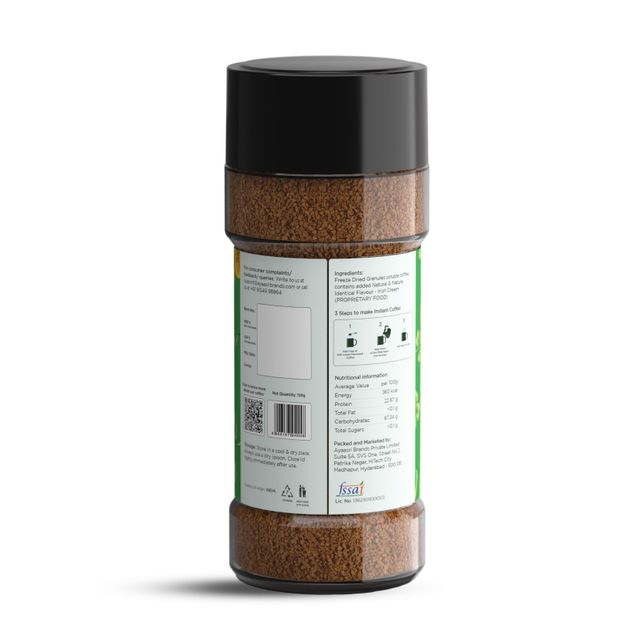 Brew & Bliss Irish Cream Instant Coffee