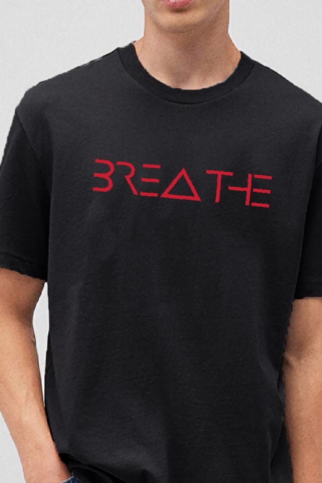 De Tees Men's Half Sleeve T-shirt | MHS-BREATH | Charcoal Grey - M