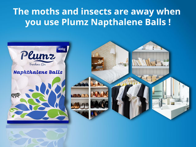 Plumz Naphthalene Balls (200g) 200 g Combo
