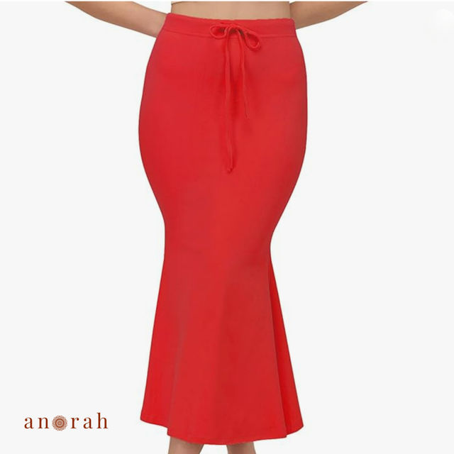 Anorah Saree Shapewear - Red