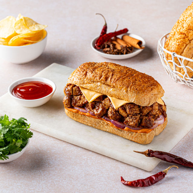 Chicken Tikka Sandwich   