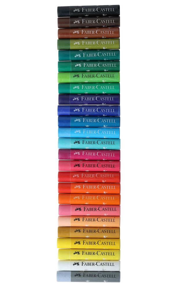 Faber-Castell Oil Pastels Normal 10.5Mm Pack Of 25