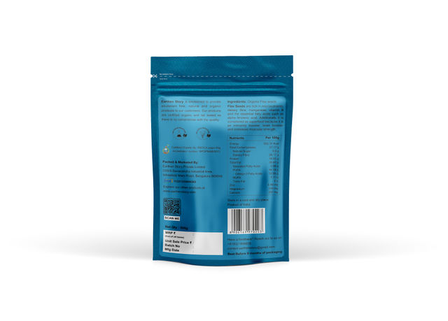 Earthen Story Organic Raw Flax Seeds