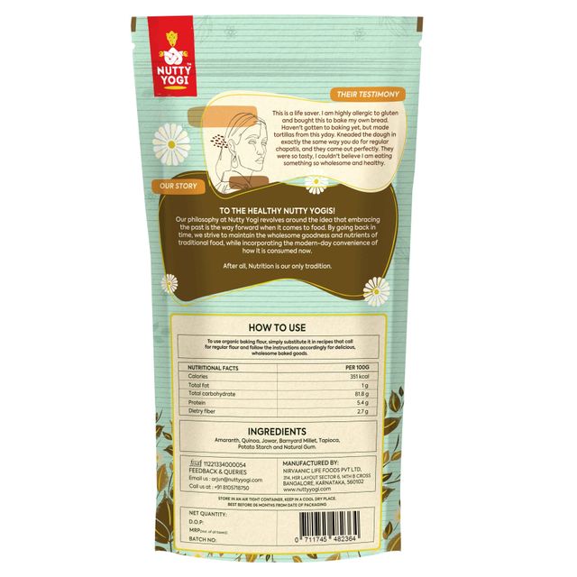 Nutty Yogi Baking Flour