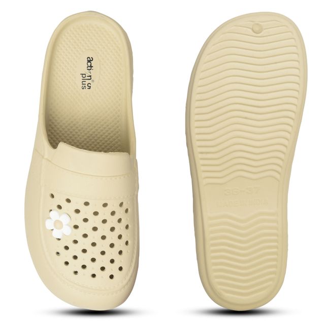 Action Eva Flotter Womens Eva Mules | Uk | 7 | Beige