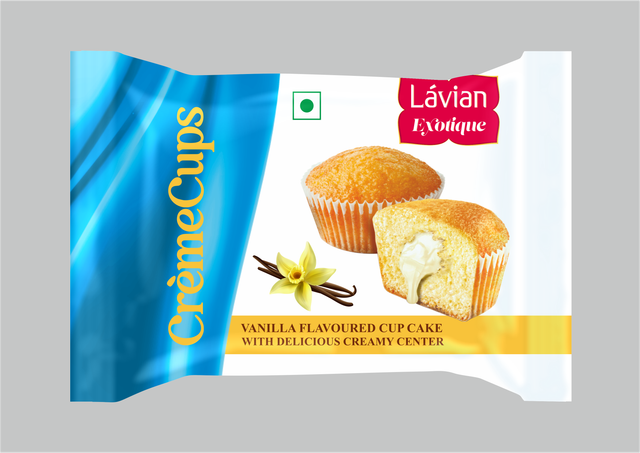 Lavian Exotique Creme Cups  Vanilla
