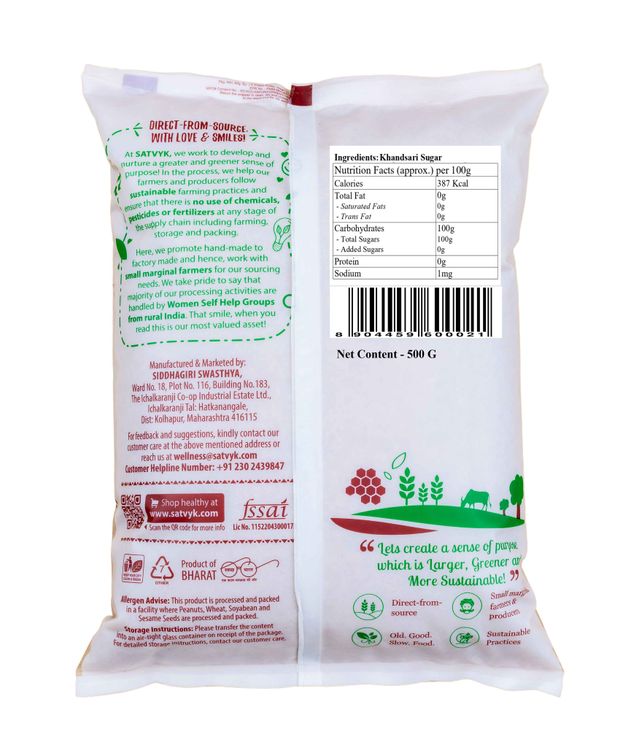 Satvyk Desi Khandsari Sugar