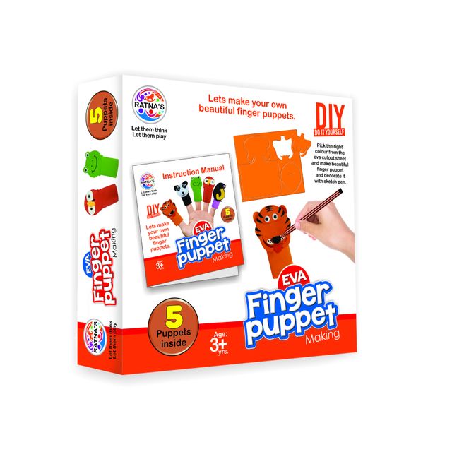 Ratna's Eva Finger Puppet Making Mix