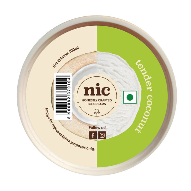 NIC Tender Coconut Ice Cream 100 ml Combo