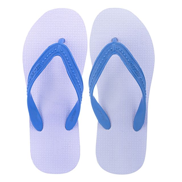 Relaxo Hawai Flip Flop Cushion 21 White For Men | UK - 08