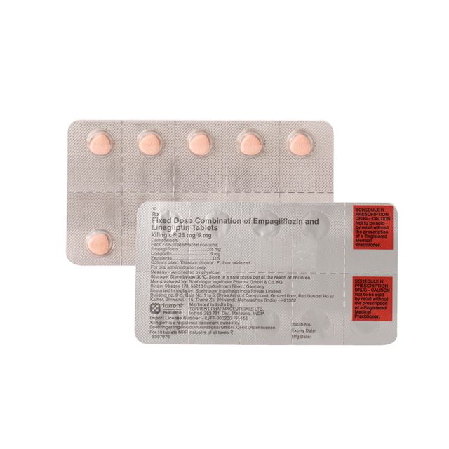 Xilingio 25mg/5mg Tablet