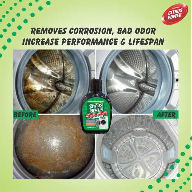 Citrus Power Washing Machine Cleaner (Set of 4)