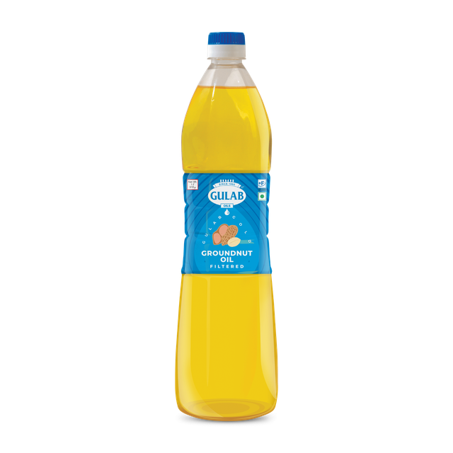 Gulab Groundnut Refind Oil Bottle