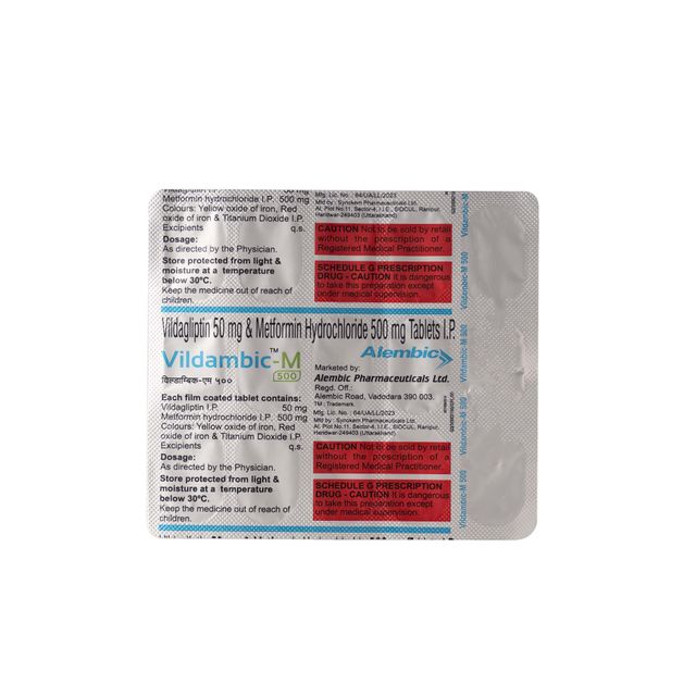 Vildambic M Tablets
