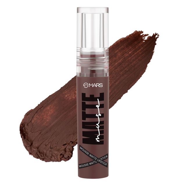 MARS Cosmetics Matte Muse Mousse Lipstick (3ml) (02-STYLE ICON) with Doe-Foot Applicator