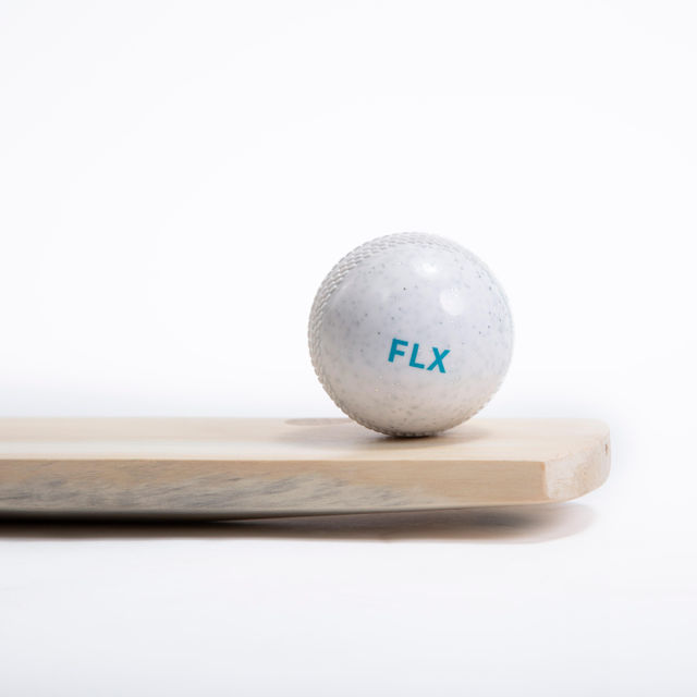 FLX By Decathlon | Synthetic Cricket Ball - White