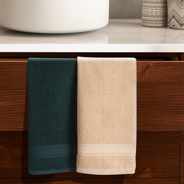 Furnofy 450 Gsm Hand Towels Set Of 6 Soft, Absorbent & Quick Dry Towel - (40x60 Cm, Multicolor)