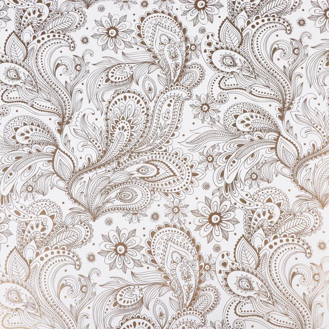 Archies Golden Print Gift Wrap Paper | Pack of 5