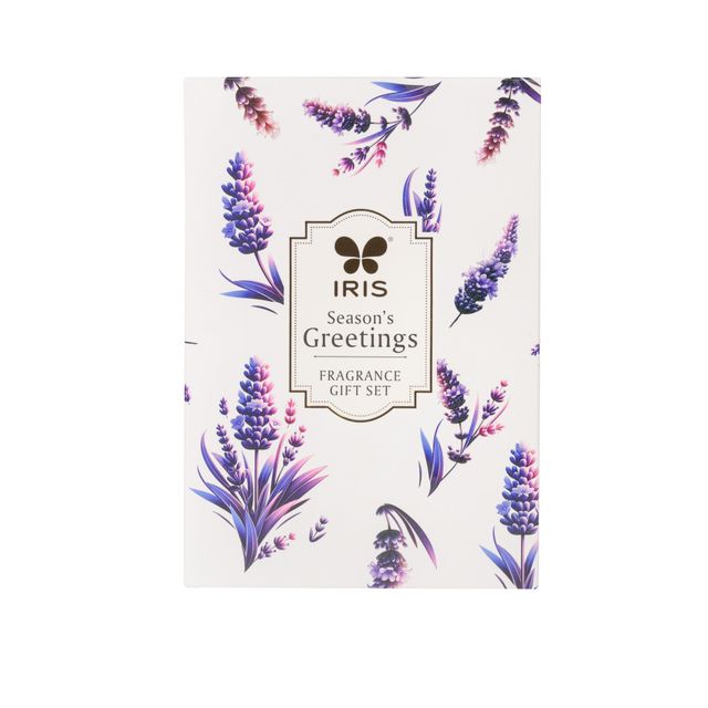 Iris Lavender Gift set with Potpourri and Floaters