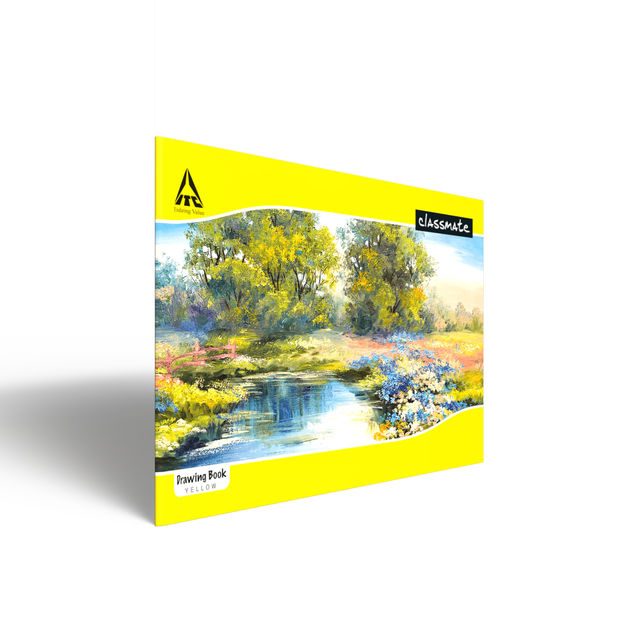 Classmate Drawing Book - 210 X 297 mm, Unruled 1 pc Combo